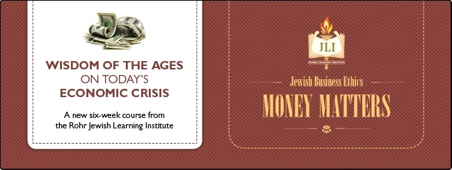 Chabad of North Hollywood | JLI - Money Matters