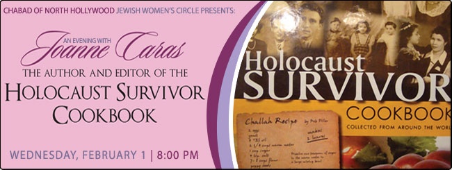 Chabad North Hollywood Jewish Women's Circle | Holocaust Survivor Cookbook - Register Today!